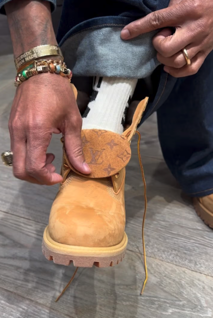 Louis vuitton cheap x timberland